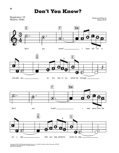 Don't You Know? von Bobby Worth (Download) 
