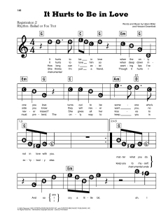 It Hurts To Be In Love von Gene Pitney (Download) 