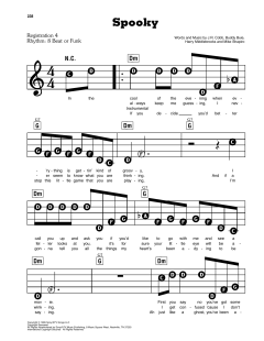 Spooky von J.R. Cobb (Download) 