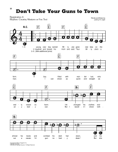 Don't Take Your Guns To Town von Johnny Cash (Download) 