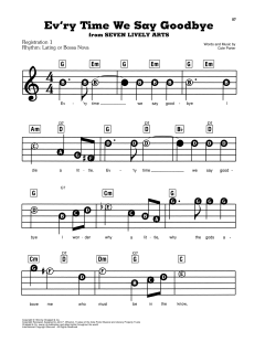 Ev'ry Time We Say Goodbye (Download) 