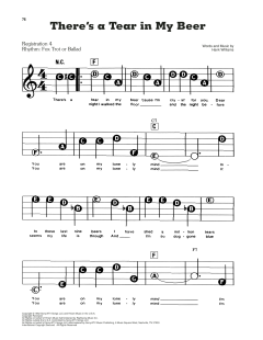 There's A Tear In My Beer von Hank Williams (Download) 