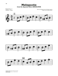 Malagueña von Marian Banks (Download) 