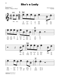 She's A Lady von Paul Anka (Download) 