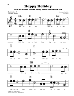 Happy Holiday von Irving Berlin (Download) 