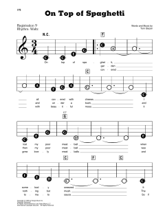 On Top Of Spaghetti (Download) 