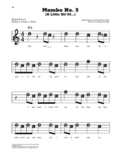 Mambo No. 5 (A Little Bit Of...) von Lou Bega (Download) 