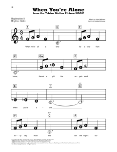 When You're Alone von John Williams (Download) 