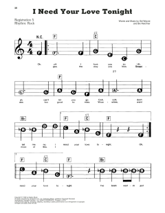 I Need Your Love Tonight von Elvis Presley (Download) 