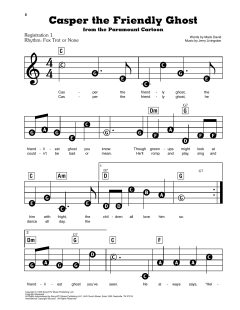 Casper The Friendly Ghost von Mack David (Download) 