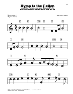 Hymn To The Fallen (Download) 