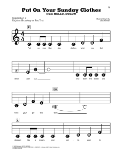 Put On Your Sunday Clothes (Download) 