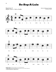 Be-Bop-A-Lula von Gene Vincent (Download) 