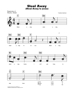Steal Away (Steal Away To Jesus) (Download) 