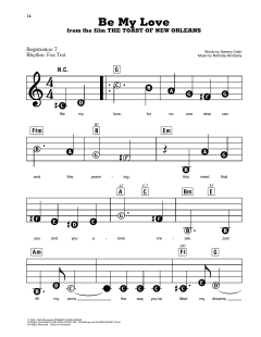 Be My Love von Sammy Cahn (Download) 