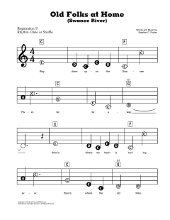 Old Folks At Home (Swanee River) (Download) 