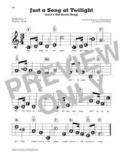 Just A Song At Twilight von James Lyman Molloy (Download) 