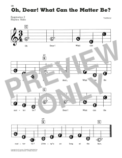 Oh Dear! What Can The Matter Be? (Download) 