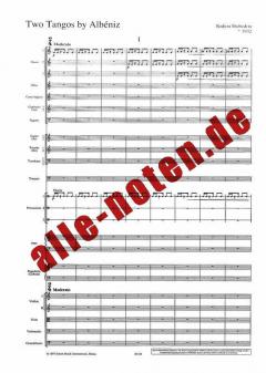 Two Tangos by Albéniz von Rodion Konstantinowitsch Schtschedrin 