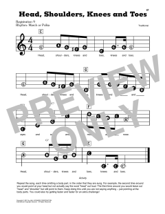 Head, Shoulders, Knees And Toes (Download) 