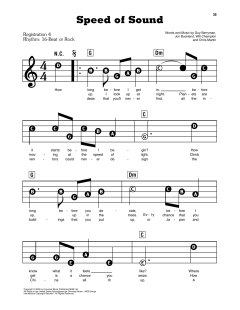 Speed Of Sound von Coldplay (Download) 