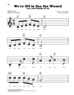 We're Off To See The Wizard von Harold Arlen (Download) 