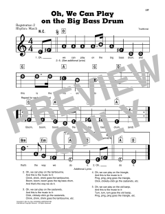 Oh, We Can Play On The Big Bass Drum (Download) 
