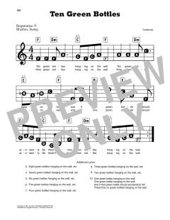 Ten Green Bottles (Download) 