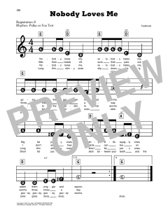 Nobody Loves Me (Download) 