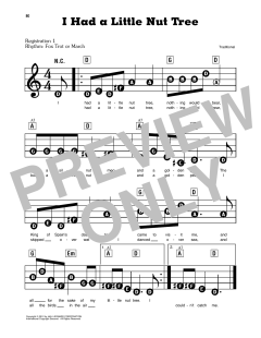 I Had A Little Nut Tree (Download) 