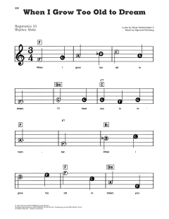 When I Grow Too Old To Dream von Sigmund Romberg (Download) 