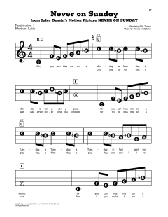 Never On Sunday von Billy Towne (Download) 