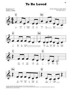 To Be Loved von Adele (Download) 