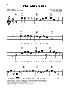 The Lazy Song von Bruno Mars (Download) 