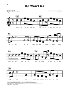 He Won't Go von Adele (Download) 