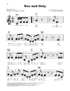 One And Only von Adele (Download) 