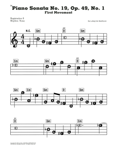 Piano Sonata No. 19, First Movement (Download) 