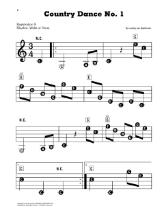 Country Dance No. 1 (Download) 