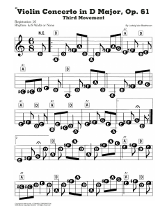 Violin Concerto In D Major, Op. 61 (Download) 