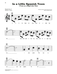 In A Little Spanish Town von Joe Young (Download) 