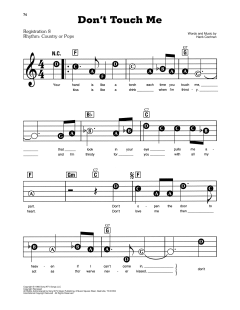 Don't Touch Me von Hank Cochran (Download) 