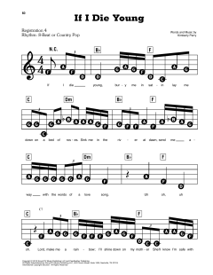 If I Die Young von Kimberly Perry (Download) 