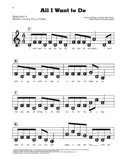 All I Want To Do von Sugarland (Download) 