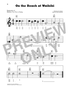 On The Beach At Waikiki von Henry Kailimaie (Download) 