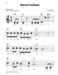 Sweet Leilani (Download) 