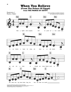 When You Believe von Stephen Schwartz (Download) 