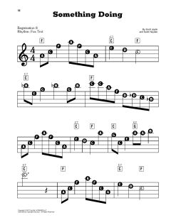 Something Doing von Scott Joplin (Download) 