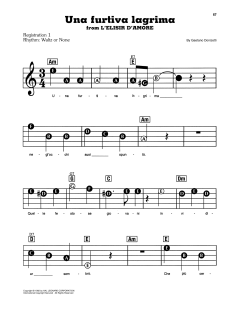 Una Furtiva Lagrima (The Elixir Of Love) (Download) 