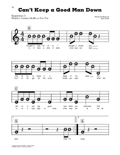 Can't Keep A Good Man Down von Alabama (Download) 