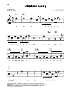 Ukulele Lady von Gus Kahn (Download) 